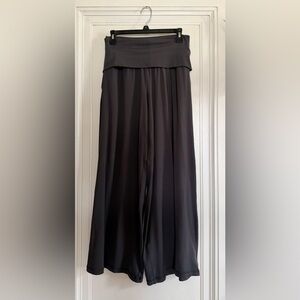 Aerie wide leg fold over leggings